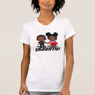 World's Greatest Grauntie Cute Boy & Girl T-Shirt