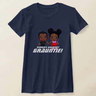 World's Greatest Grauntie Cute Boy & Girl T-Shirt