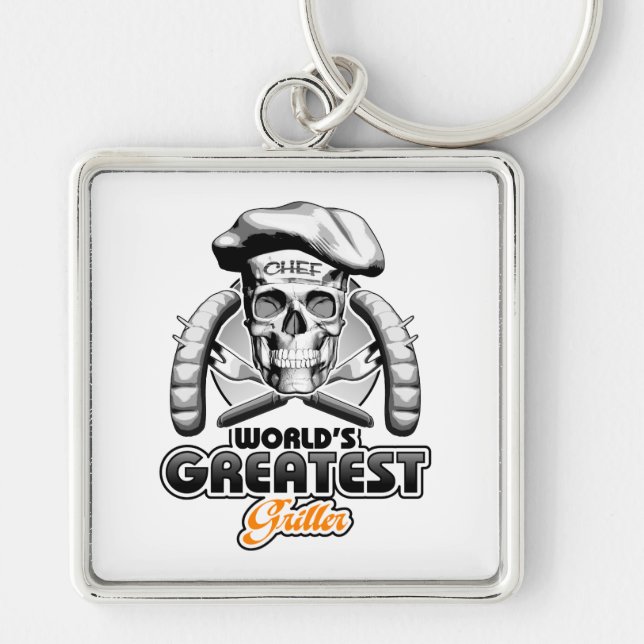 World's Greatest Griller v5 Key Ring (Front)