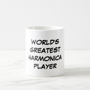 "World's Greatest Harmonica Player" Mug