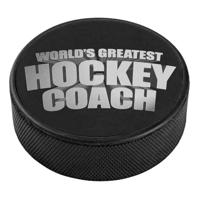 World's Greatest Hockey Coach Puck (3/4)
