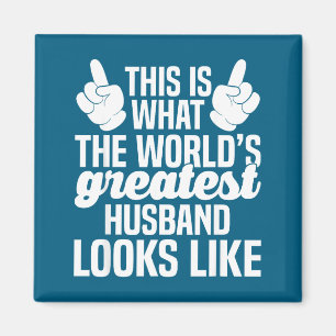 World's greatest husband _ husband ever magnet