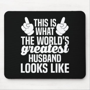 World's greatest husband _ husband ever  mouse pad