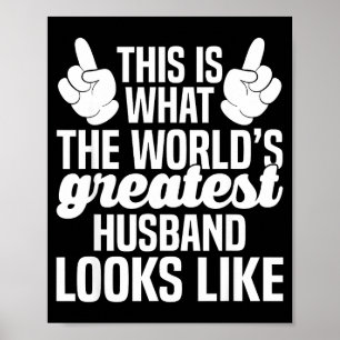 World's greatest husband _ husband ever poster