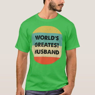 World's Greatest Husband T-Shirt