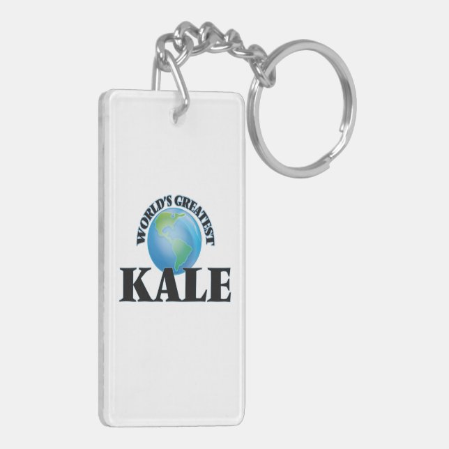 World's Greatest Kale Key Ring (Back Left)