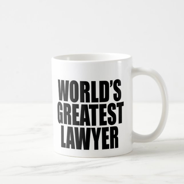 World's Greatest Lawyer Coffee Mug (Right)