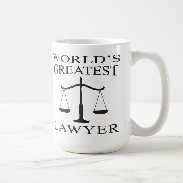 World's Greatest Lawyer Mug (Right)