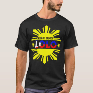 World's Greatest Lolo Filipino Grandpa Philippines T-Shirt