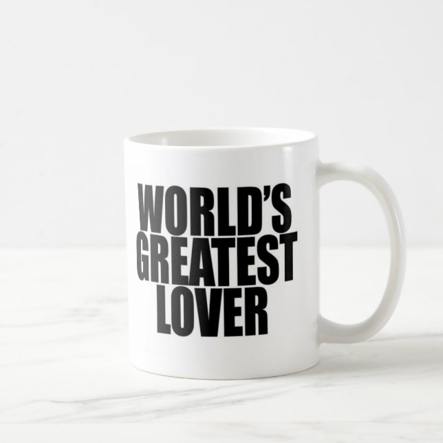 World's Greatest Lover Coffee Mug (Right)