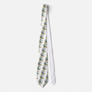 WORLDS GREATEST MAILMAN MEN CARTOON TIE