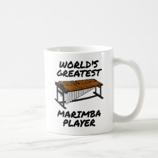 World's Greatest Marimba Player, Marimbist Funny Coffee Mug