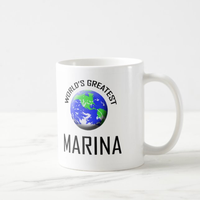 World's Greatest Marina Coffee Mug (Right)