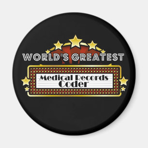 World's Greatest Medical Records Coder Magnet