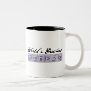 World's Greatest Memere Two-Tone Coffee Mug