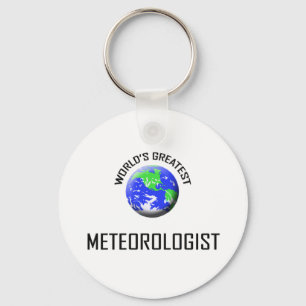 World's Greatest Meteorologist Key Ring