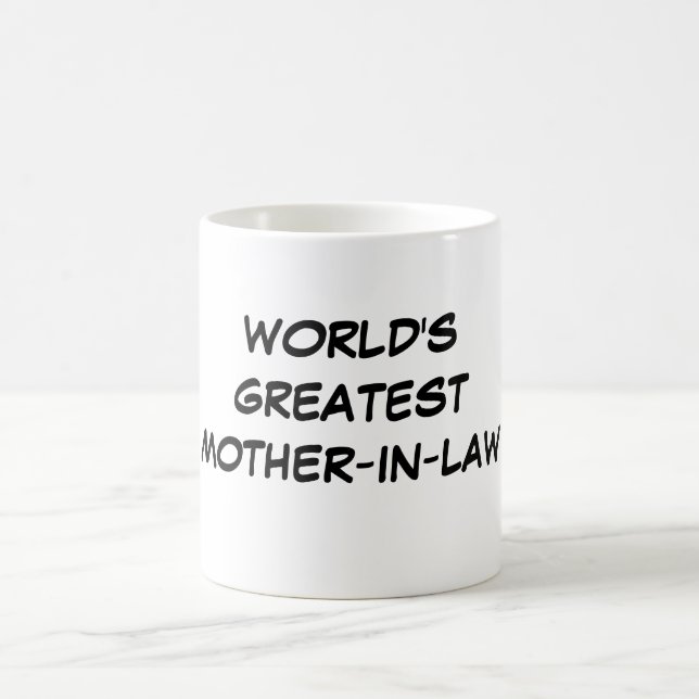"World's Greatest Mother-in-Law" Mug (Center)