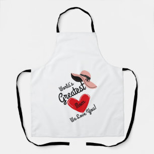 World's Greatest Mum Apron