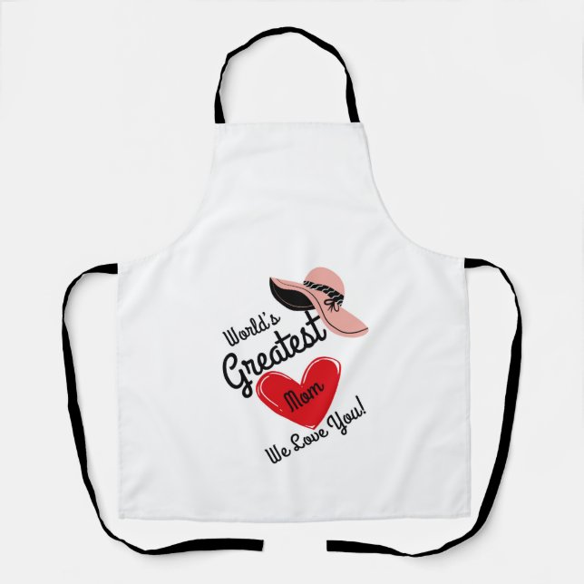 World's Greatest Mum Apron (Front)