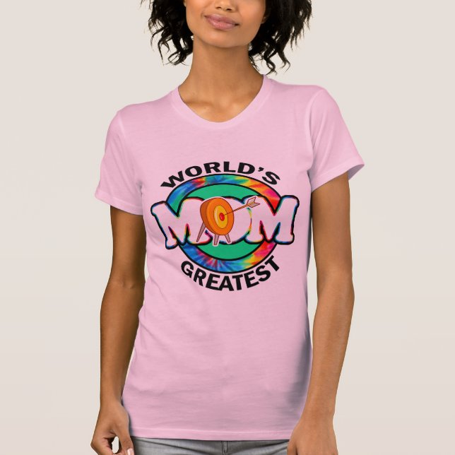 World's Greatest Mum; Archery T-Shirt (Front)