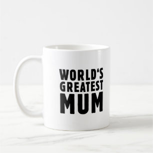 World's greatest mum coffee mug