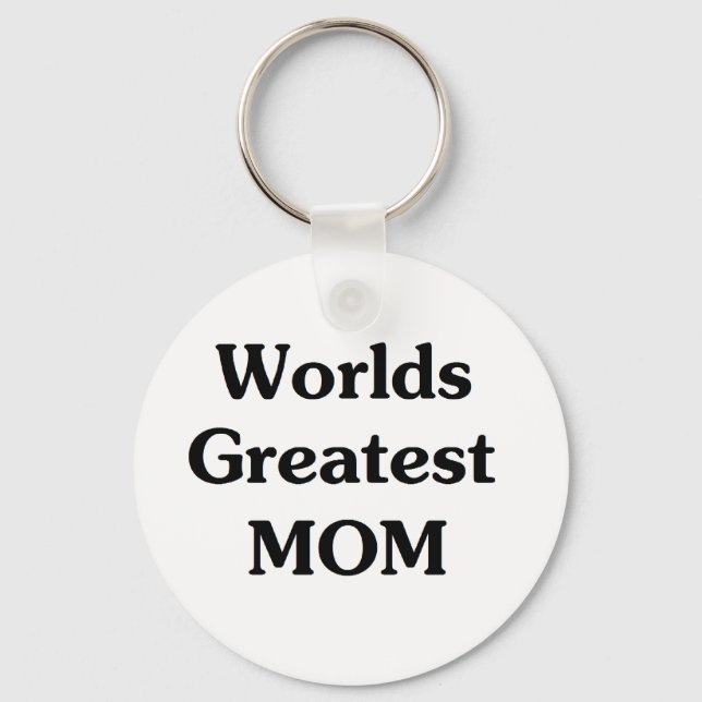 Worlds Greatest Mum Key Ring (Front)