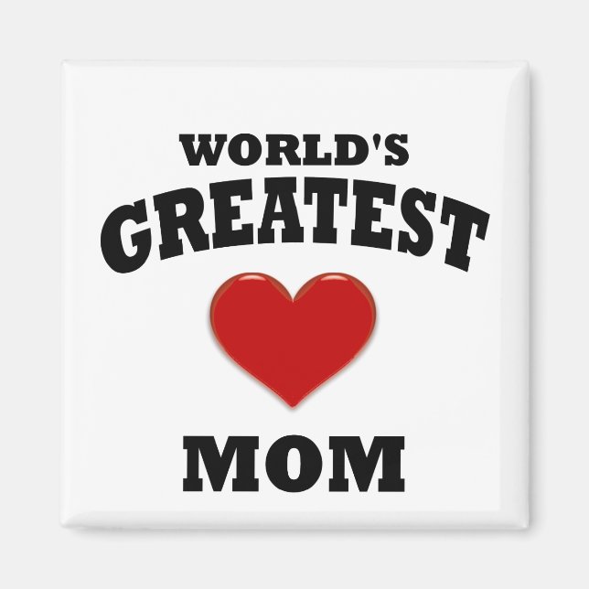 World's Greatest Mum Magnet (Front)