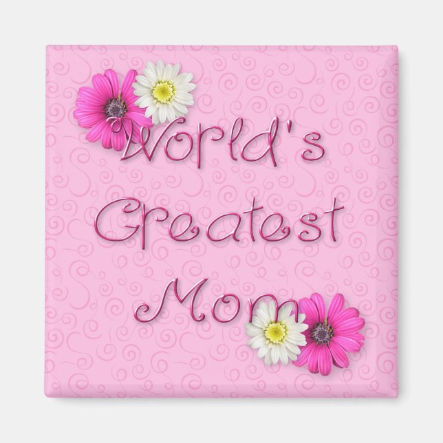 World's Greatest Mum Magnet (Front)