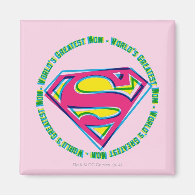 World's Greatest Mum Magnet (Front)