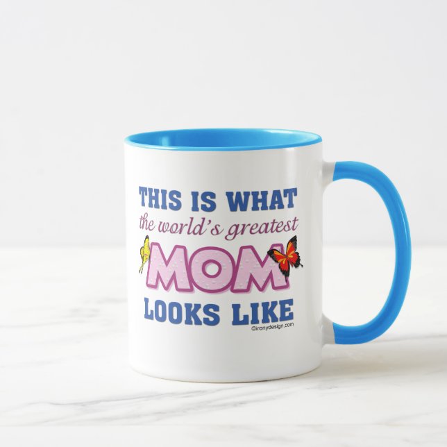 World's Greatest Mum Mug (Right)