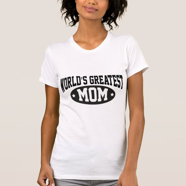 World's Greatest Mum T-Shirt (Front)