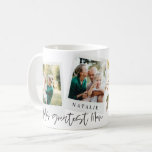worlds greatest mum watercolor floral photo coffee mug<br><div class="desc">Let that special person know they're the Worlds greatest mum with this watercolor floral design,  add your own multi photo. Beautiful thoughtful gift.</div>