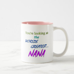 Worlds Greatest Nana Two-Tone Coffee Mug