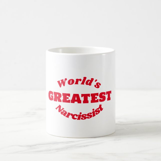 World's Greatest Narcissist - Coffee Mug (Center)