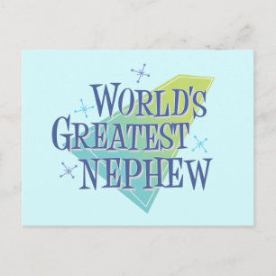 World's Greatest Nephew Postcard