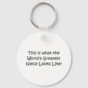 World's Greatest Niece Key Ring