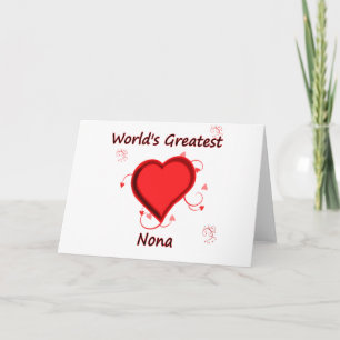 World's Greatest nona Card