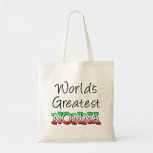 World's Greatest Nonna Italian Grandma Tote Bag