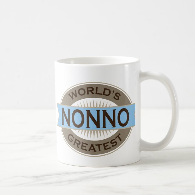 Worlds Greatest Nonno Coffee Mug (Right)