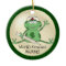 World's Greatest Nurse Frog ornament