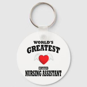 World's Greatest Nursing Assistant Key Ring