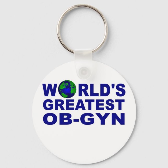 World's Greatest OB-GYN Key Ring (Front)