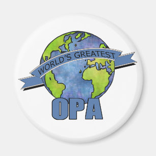 World's Greatest Opa Magnet