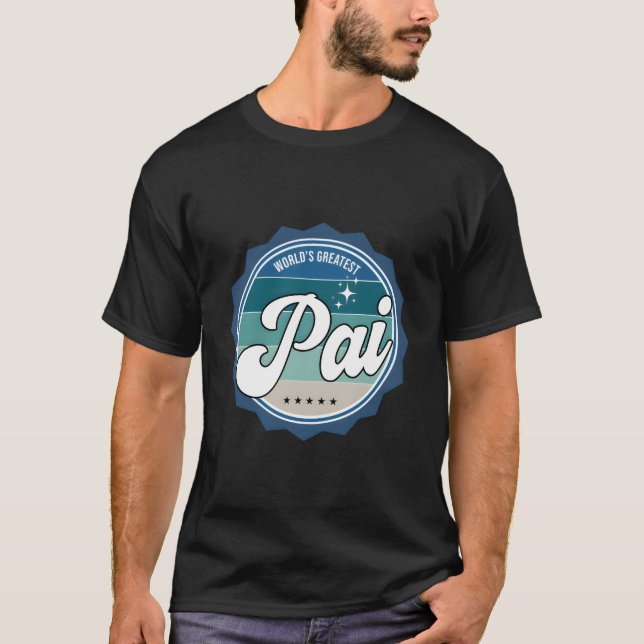 World'S Greatest Pai Brazilian Dad T-Shirt (Front)