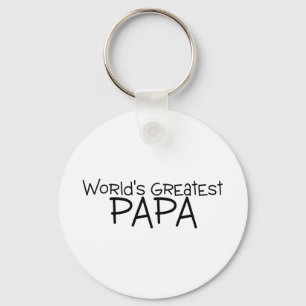 Worlds Greatest Papa Key Ring