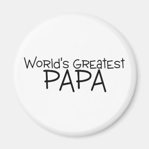 Worlds Greatest Papa Magnet