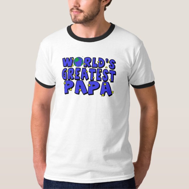 World's Greatest Papa T-Shirt (Front)