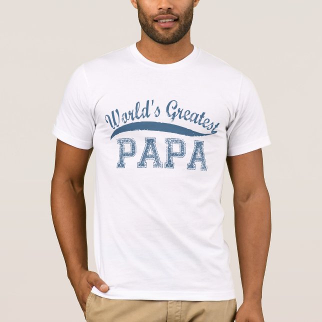 World's Greatest Papa T-Shirt (Front)