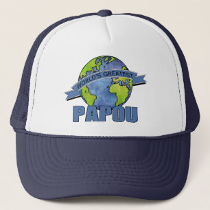 World's Greatest Papou Trucker Hat