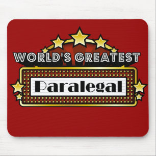 World's Greatest Paralegal Mouse Pad